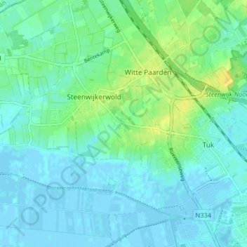 Thij topographic map, elevation, terrain