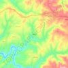 Ribeira topographic map, elevation, terrain