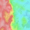 Le Grand Ménetreuil topographic map, elevation, terrain