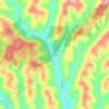 Swarts topographic map, elevation, terrain