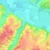 Les Falloirs topographic map, elevation, terrain