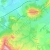 Higher Halstock Leigh topographic map, elevation, terrain