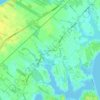 East Cutchogue topographic map, elevation, terrain