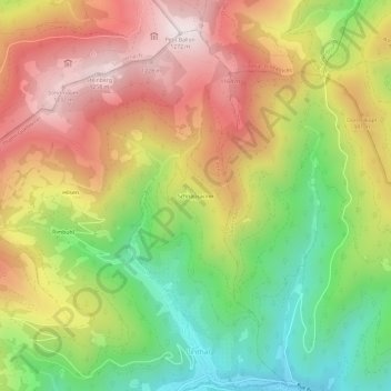Schnapsacker topographic map, elevation, terrain