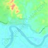 Koto Tuo Baserah topographic map, elevation, terrain