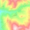 Idabungo topographic map, elevation, terrain