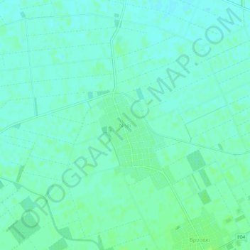 Nisi topographic map, elevation, terrain
