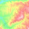 Dehi topographic map, elevation, terrain
