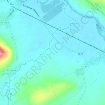 Ville Masseuse topographic map, elevation, terrain