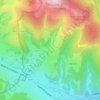 Wang topographic map, elevation, terrain