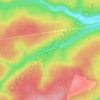 Saint Bernard topographic map, elevation, terrain
