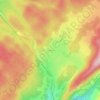 Les Marais topographic map, elevation, terrain