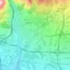 Kan topographic map, elevation, terrain