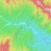 田营 topographic map, elevation, terrain