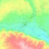 Ar-Raqqa topographic map, elevation, terrain