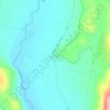 Ain Dara topographic map, elevation, terrain