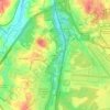 Stoney Run topographic map, elevation, terrain