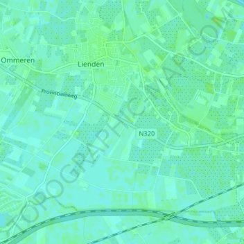 Meertenwei topographic map, elevation, terrain