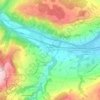 Schachen topographic map, elevation, terrain