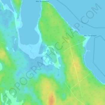 Patala topographic map, elevation, terrain