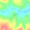 Riverlândia topographic map, elevation, terrain