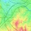 Merrivale topographic map, elevation, terrain