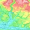Squividan topographic map, elevation, terrain