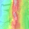 Talcott Mountain topographic map, elevation, terrain