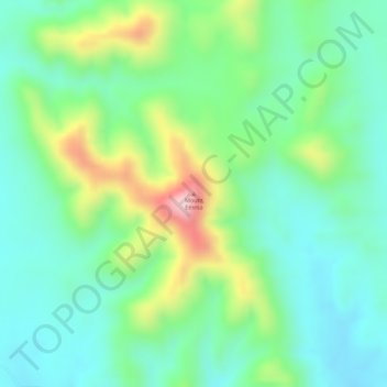 Mount Emma topographic map, elevation, terrain