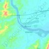 勐罕镇 topographic map, elevation, terrain