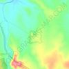 Motos topographic map, elevation, terrain