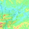 锦屏镇 topographic map, elevation, terrain