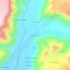 Alto Molino topographic map, elevation, terrain