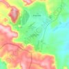 Ladybrand topographic map, elevation, terrain