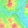 Dunbridge topographic map, elevation, terrain