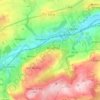 Prudhoe topographic map, elevation, terrain