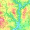 Allmunzen topographic map, elevation, terrain