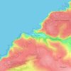 Portreath topographic map, elevation, terrain