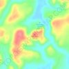 Gibralter topographic map, elevation, terrain