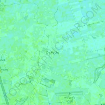 De Vecht topographic map, elevation, terrain