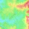 Les Ecourelles topographic map, elevation, terrain