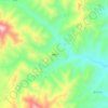 阳坡村 topographic map, elevation, terrain