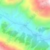 Braka topographic map, elevation, terrain