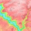 Reinsberg topographic map, elevation, terrain