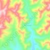 吉利 topographic map, elevation, terrain