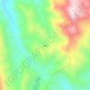 塘坳 topographic map, elevation, terrain