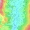 Ysper topographic map, elevation, terrain