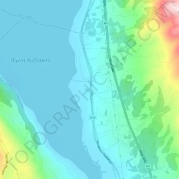 Rivio topographic map, elevation, terrain