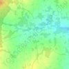 Kou topographic map, elevation, terrain
