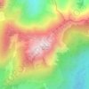 Gamsfeld topographic map, elevation, terrain